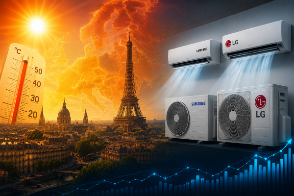 Can Europe's Heatwaves Reshape the Air-Conditioning Market in Samsung and LG's Favour?