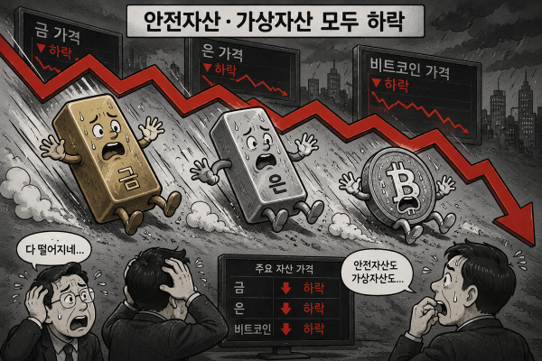 Gold, Silver and Bitcoin Tumble Together as Rate-Rise Fears and a Stronger Dollar Take Hold