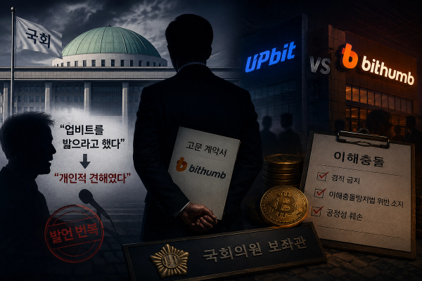 The Aide with Two Masters: Did Bithumb's Adviser Take Aim at Upbit?