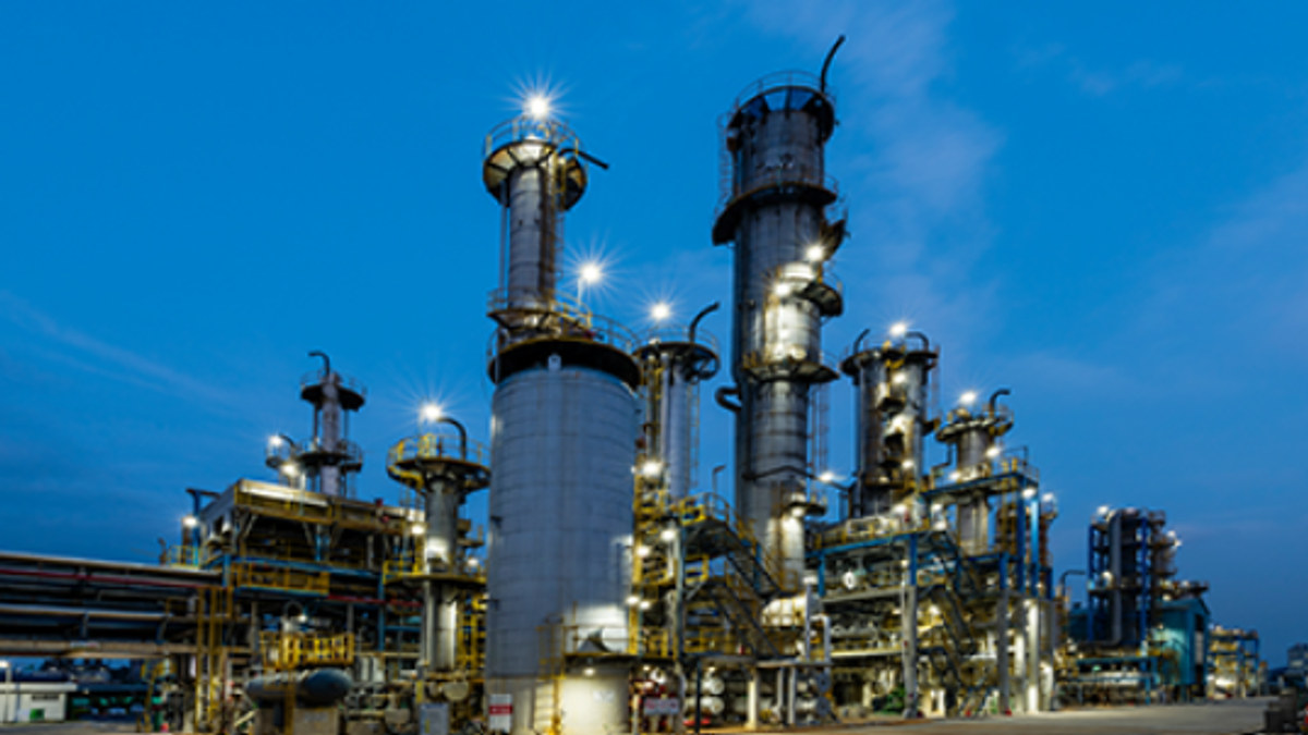 Isu Chemical Ulsan factory.