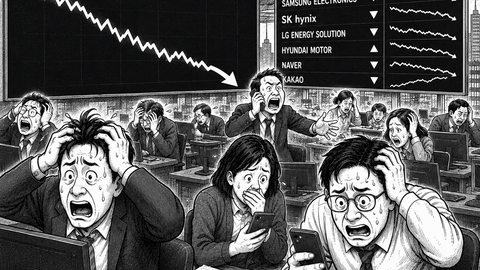 범인은 마이크론이 아니다 — 코스피 10% 폭락이 말해주는 진짜 이야기