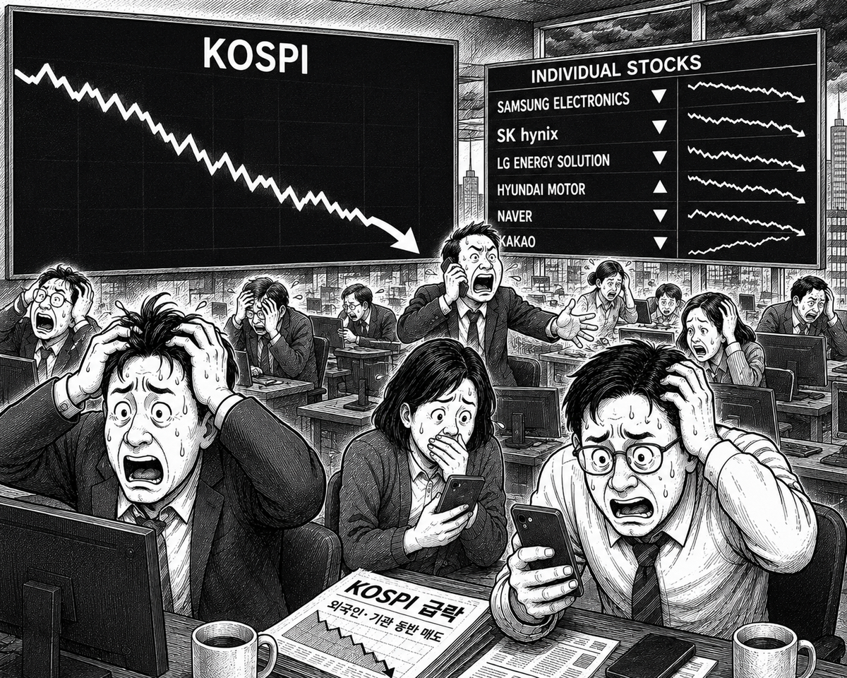 Micron Didn't Do It — What Korea's Record Market Crash Is Really Saying