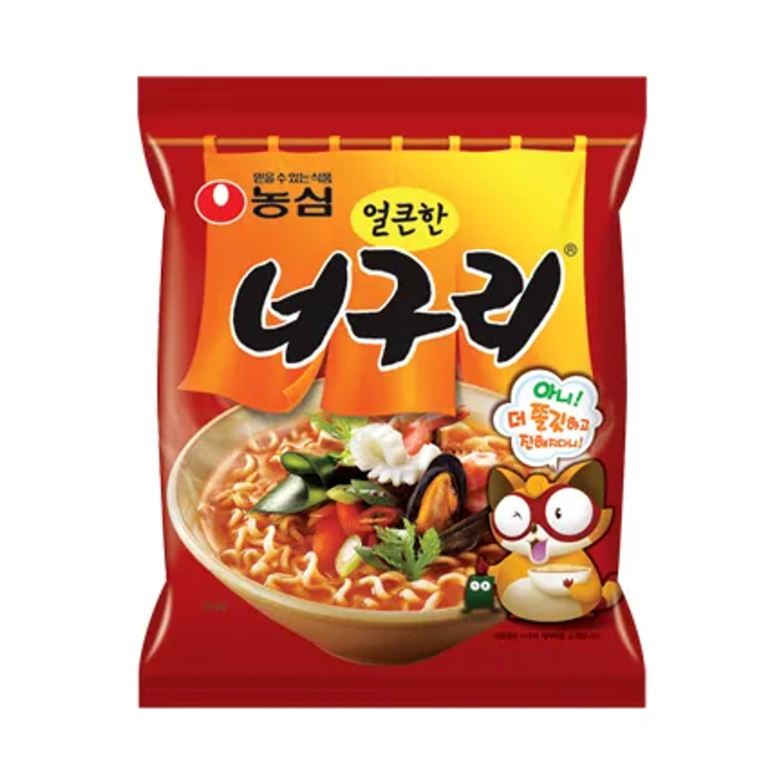농심 너구리.