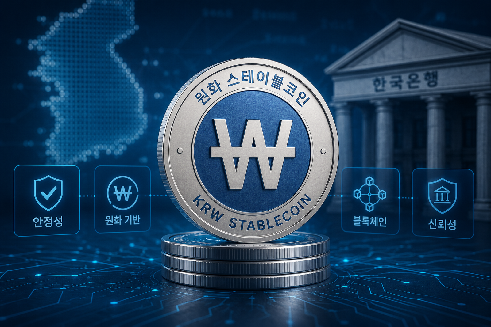 1540원대 고환율에…원화 스테이블코인 발행 동력 꺾이나