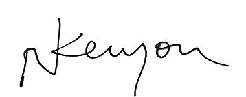Nicholas Kenyon’s signature