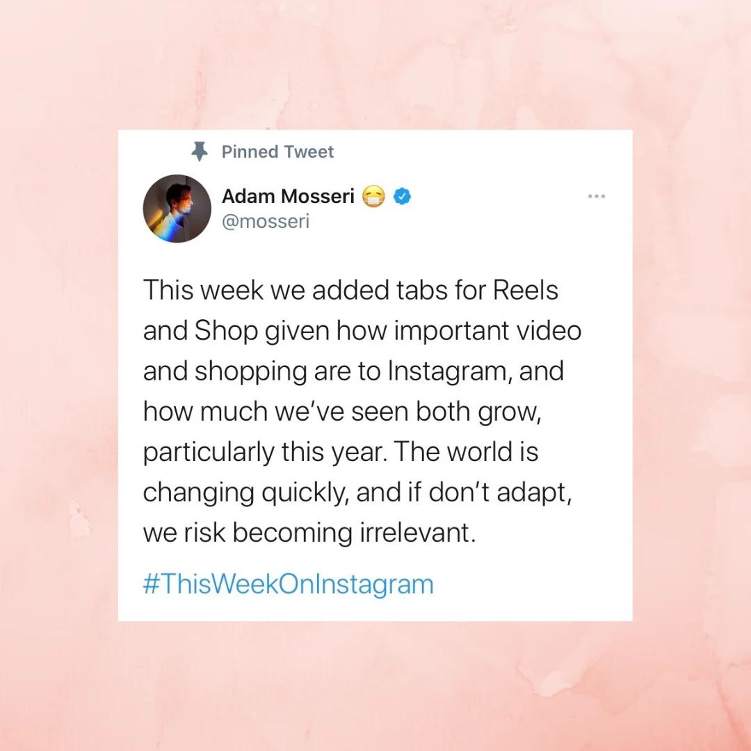 Head of Instagram Adam Mosseri issues a statement.