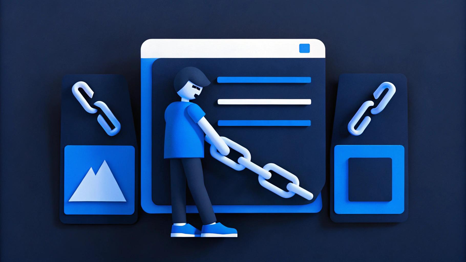 image of a person designing a webpage