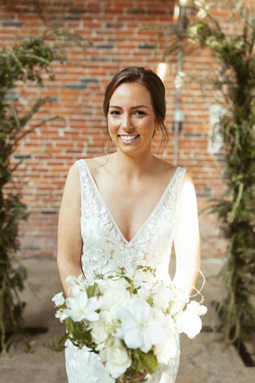 Michelle & Brad's Whimsical Botanicals at Strongwater Best Wedding Florist Ohio