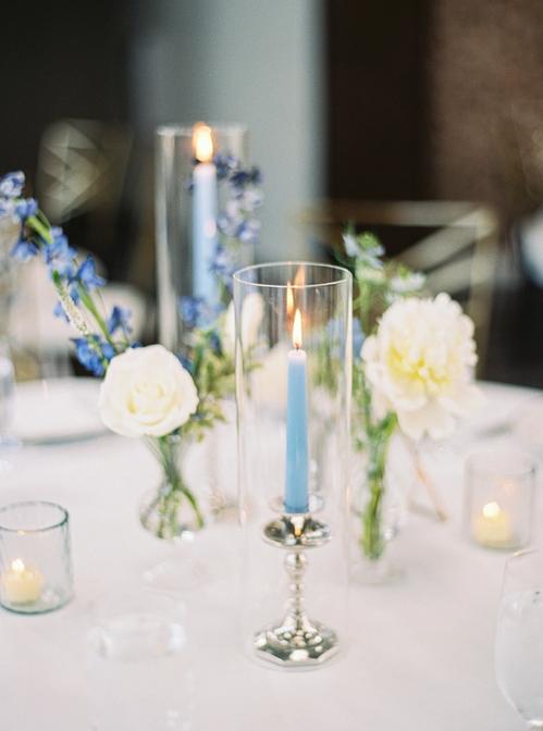 Beautiful Blues for Charlotte and Tim at The Fives Best Wedding Florist Ohio