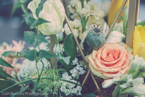 Sunny Pastels at Jorgensen Farms Best Wedding Florist Ohio