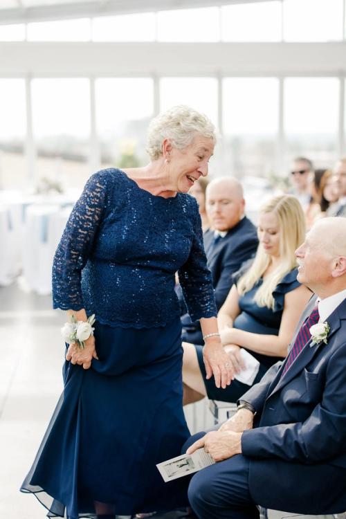 Melanie and Kyle's Flower-Filled Rooftop Celebration Best Wedding Florist Ohio