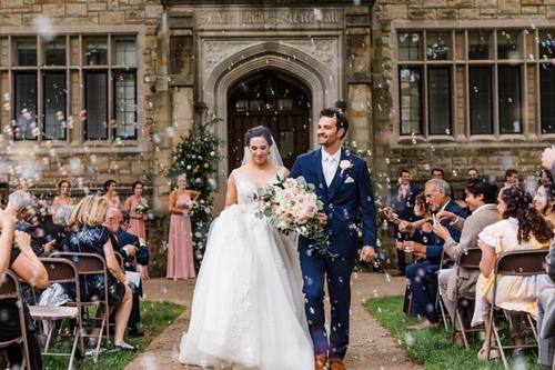 Alyssa & Christian's Kenyon College Wedding Best Wedding Florist Ohio