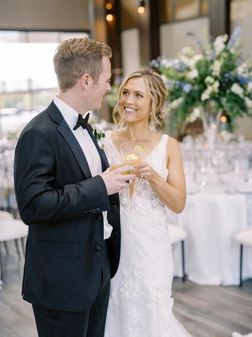 Celebrating Charlotte & Tim at The Fives Best Wedding Florist Ohio