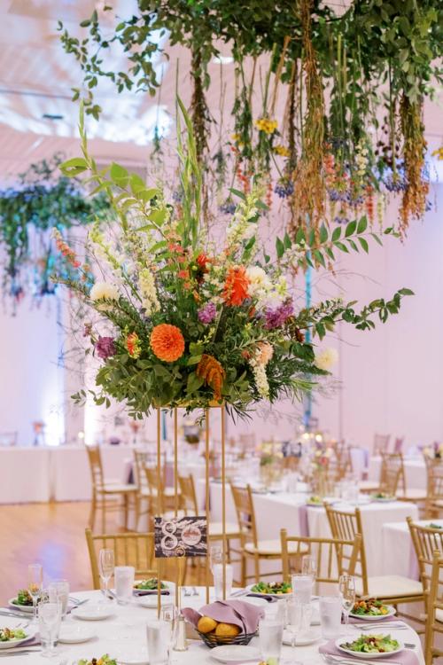 Nicole and David's Mountain Meadow-Styled Celebration Best Wedding Florist Ohio
