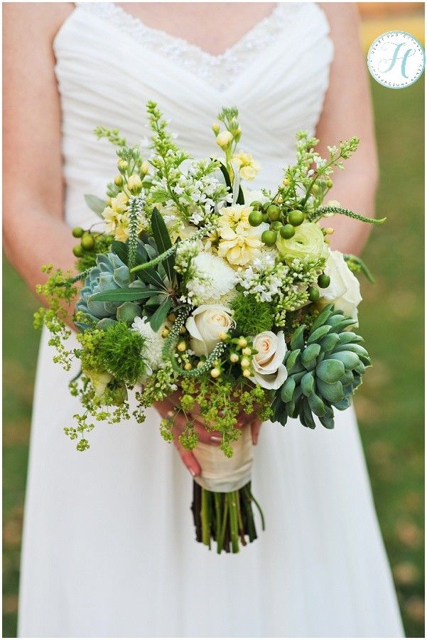 Green/Blue Weddings Best Wedding Florist Ohio