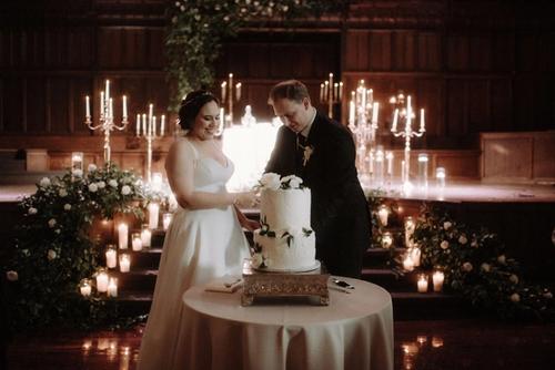 Haley & Warren's Magical Wedding at The Bluestone Best Wedding Florist Ohio