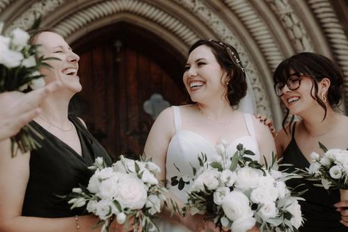 Haley & Warren's Magical Wedding at The Bluestone Best Wedding Florist Ohio