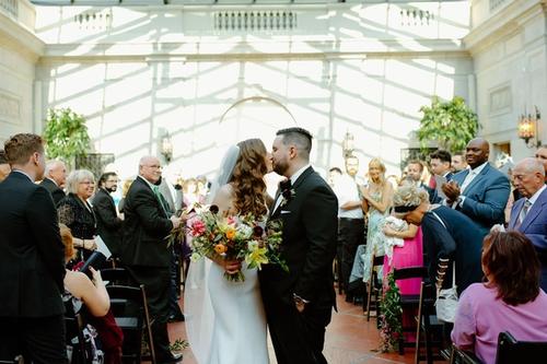 April Blooms at the Columbus Museum of Art Best Wedding Florist Ohio