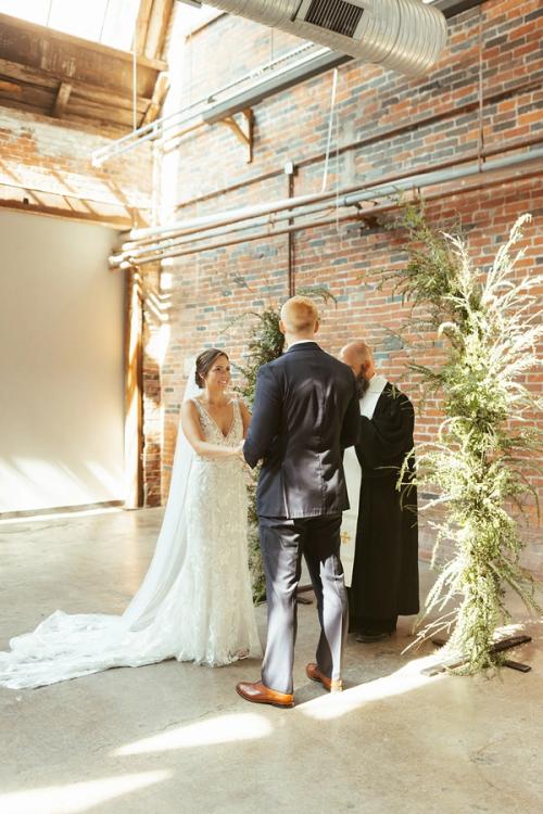 Michelle & Brad's Whimsical Botanicals at Strongwater Best Wedding Florist Ohio