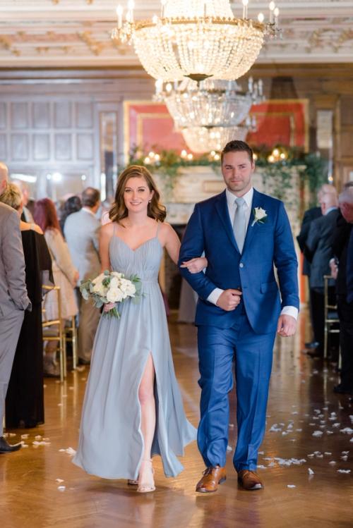 Blushing Bride at the Athletic Club of Columbus (Rachael & Dan) Best Wedding Florist Ohio