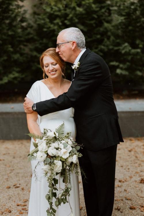 Dancing in the Flowers at the Columbus Museum of Art Best Wedding Florist Ohio