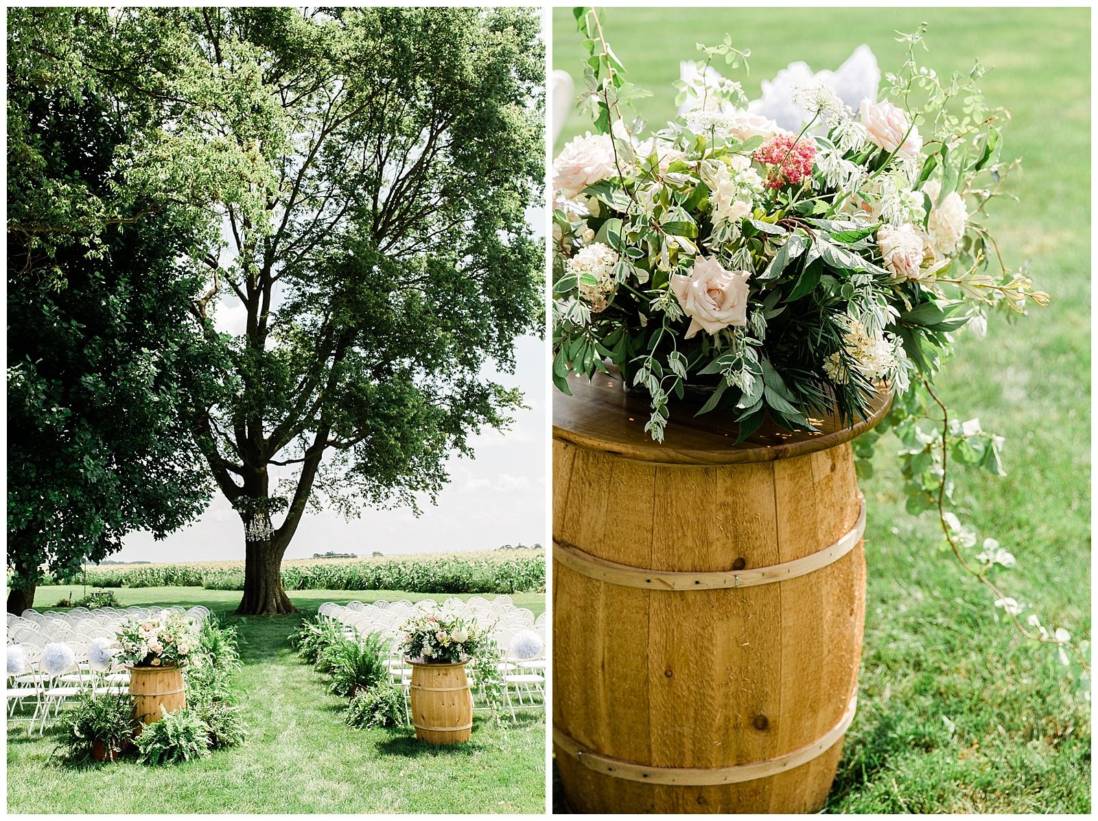 Pretty Prairie Farm in Urbana, Ohio Best Wedding Florist Ohio