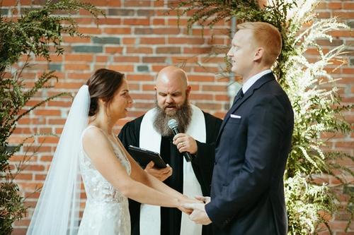 Michelle & Brad's Whimsical Botanicals at Strongwater Best Wedding Florist Ohio