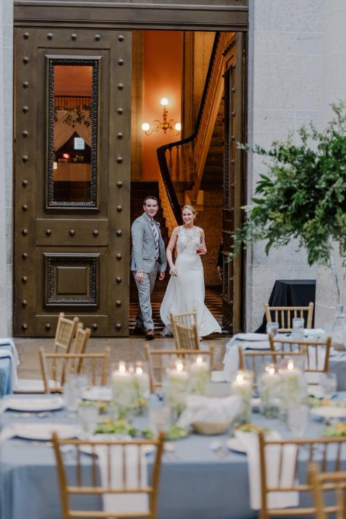 Statehouse Elegance for Erin and Gavin Best Wedding Florist Ohio