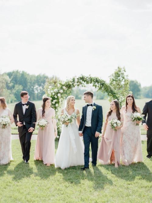 Amongst the Flowers at Magnolia Hill with Meg & Alex Best Wedding Florist Ohio