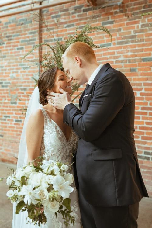 Michelle & Brad's Whimsical Botanicals at Strongwater Best Wedding Florist Ohio