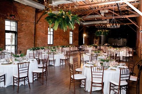 Modern Tropical Florals for Ben & Paulina at High Line Car House Best Wedding Florist Ohio