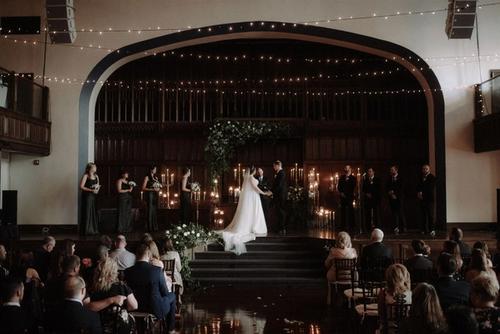Haley & Warren's Magical Wedding at The Bluestone Best Wedding Florist Ohio