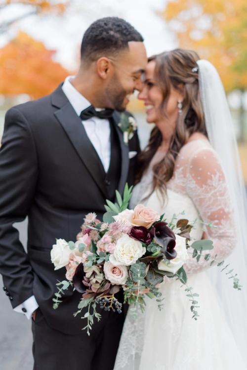 Ashley and Kyle Celebrate in Style at the Darby House Best Wedding Florist Ohio