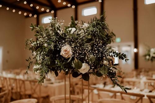 Roscoe & Fatima's Dreamy Day at Four Seasons Best Wedding Florist Ohio