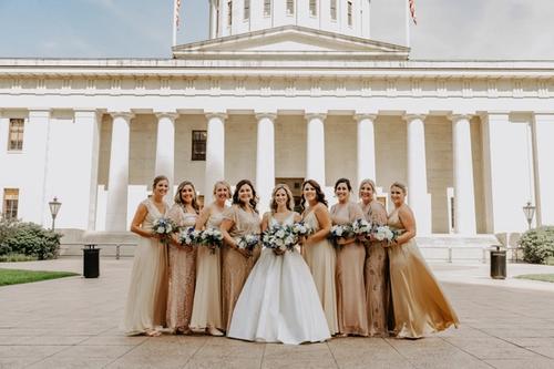 Dottie and Patrick's Celebration at Church of the Resurrection and the Athletic Club of Columbus Best Wedding Florist Ohio