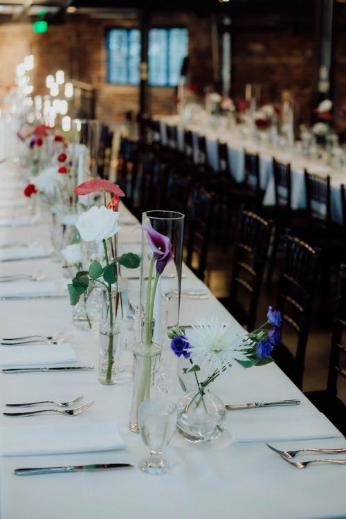 A Modern Valentine Wedding at Post 4 Best Wedding Florist Ohio