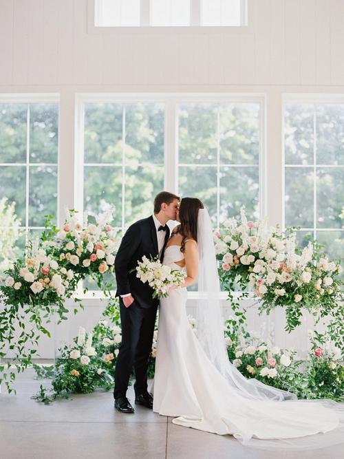 Hayden and Klare's Artistic Garden Party at Magnolia Best Wedding Florist Ohio