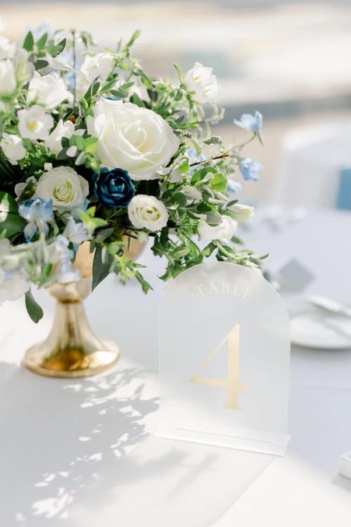 Melanie and Kyle's Flower-Filled Rooftop Celebration Best Wedding Florist Ohio