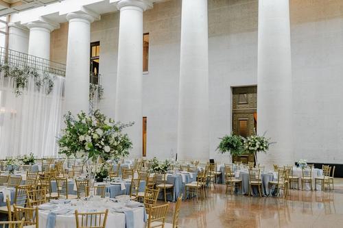 Statehouse Elegance for Erin and Gavin Best Wedding Florist Ohio