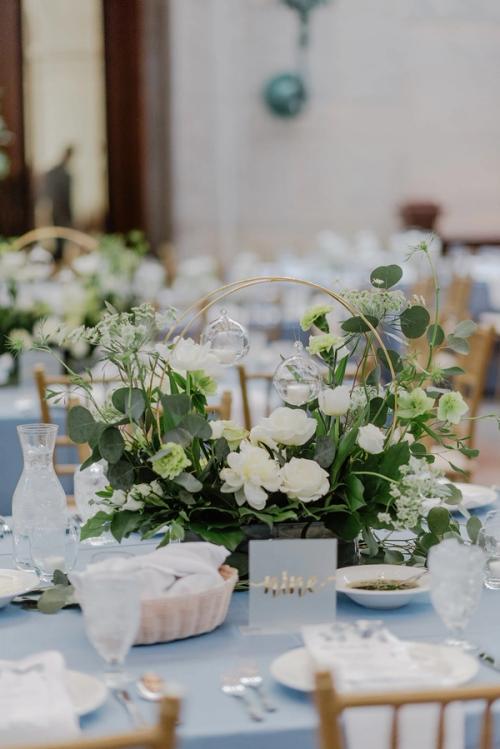 Statehouse Elegance for Erin and Gavin Best Wedding Florist Ohio
