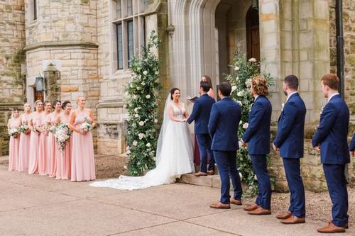 Alyssa & Christian's Kenyon College Wedding Best Wedding Florist Ohio