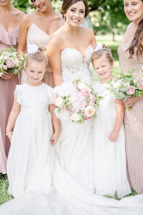 Erin & John's Glamorous Athletic Club of Columbus Wedding Best Wedding Florist Ohio
