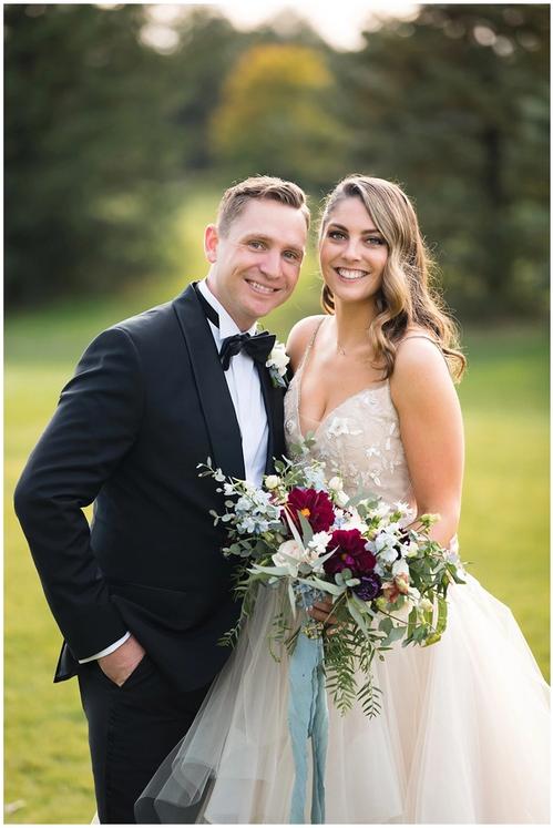 A Romantic, Aisle & Co. Wedding Situated at a Private Barn in Powell, Ohio Best Wedding Florist Ohio