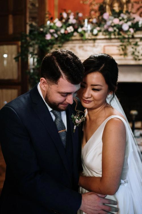 Katie & Michael's Powdery Lavender and Blush-Toned Florals at the Athletic Club of Columbus Best Wedding Florist Ohio