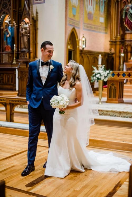 Kelly and Zak's Timeless March Wedding Best Wedding Florist Ohio
