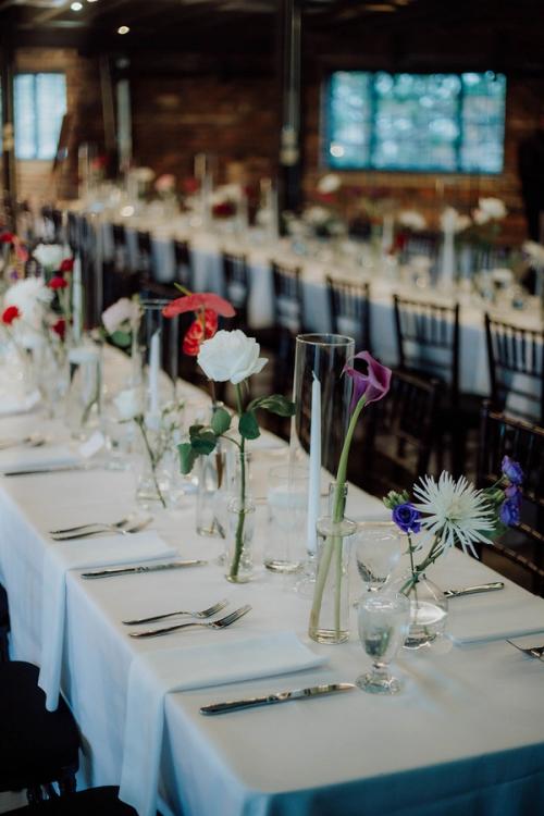 A Modern Valentine Wedding at Post 4 Best Wedding Florist Ohio