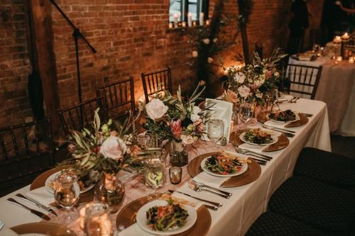 Claire & Patrick's Urban Wedding in January Best Wedding Florist Ohio