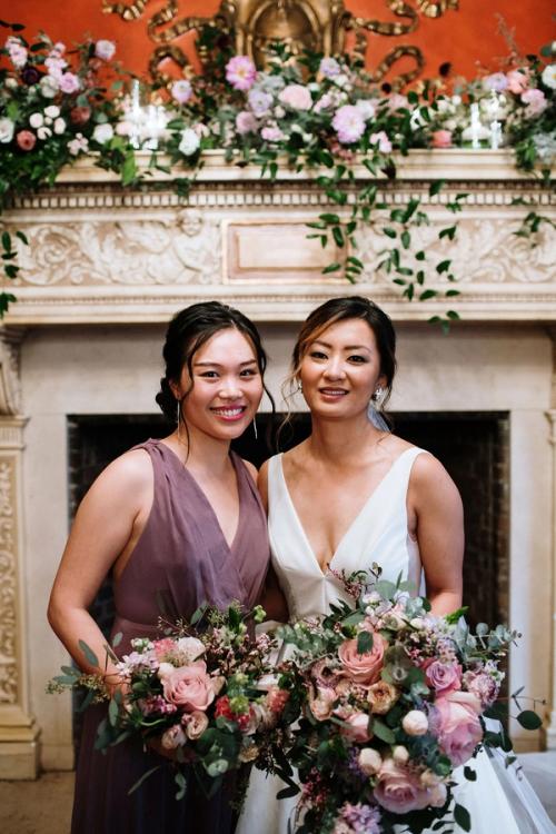 Katie & Michael's Powdery Lavender and Blush-Toned Florals at the Athletic Club of Columbus Best Wedding Florist Ohio