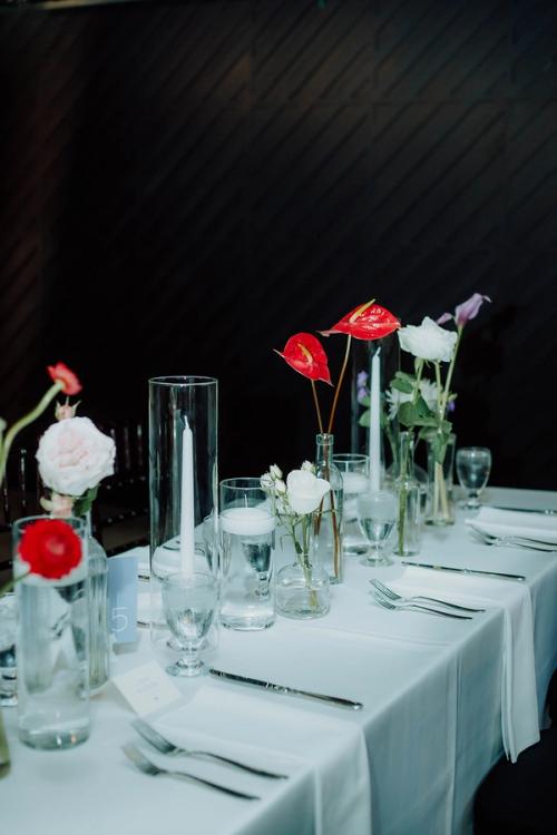 A Modern Valentine Wedding at Post 4 Best Wedding Florist Ohio
