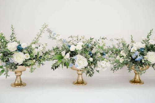 Melanie and Kyle's Flower-Filled Rooftop Celebration Best Wedding Florist Ohio